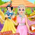 Постер игры Сюрприз На День Рождения Ледяной Королевы